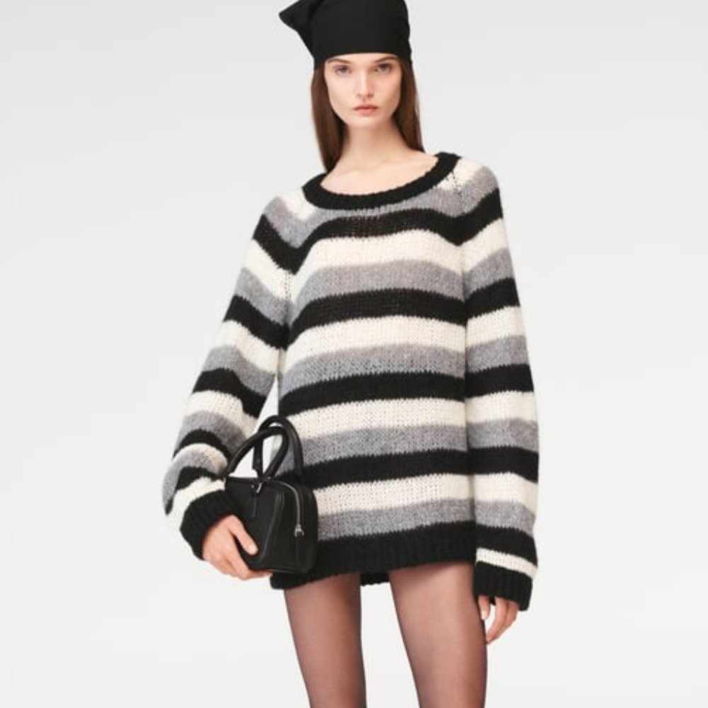 NWT ZARA KNIT SWEATER STEVEN MEISEL L, XL
